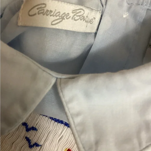 Carriage Boutique Light Blue Baby Outfit - Picture 9 of 10